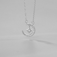 925 Silver Necklace  WT:2.27g  P:13x12mm 
 N:390+50mm  JN5816ajah-Y31  
XL304