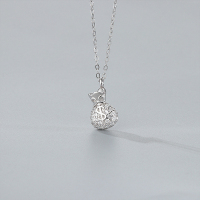 925 Silver Necklace  WT:1.8g  P:10.4x7.6mm 
 N:400+50mm  JN5826aipl-Y31  XL327