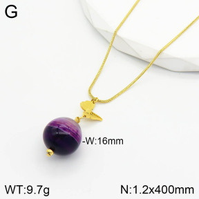Stainless Steel Necklace  2N4002455ahjb-666
