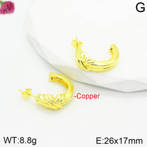 Fashion Copper Earrings  F2E200575bbov-J111