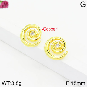 Fashion Copper Earrings  F2E401090bbov-J111
