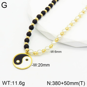 Stainless Steel Necklace  2N3001375bbml-614