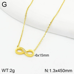 Stainless Steel Necklace  2N4002451vbnl-355