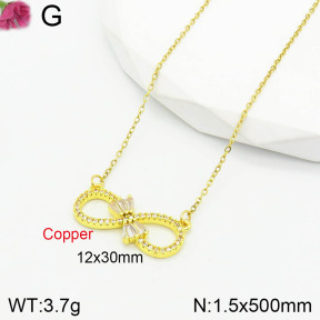 Fashion Copper Necklace  F2N400755ablb-J71
