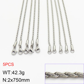 Stainless Steel Necklace  2N2003575vhml-419