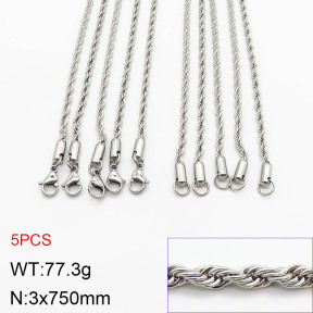 Stainless Steel Necklace  2N2003577ahlv-419