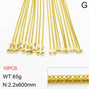 Stainless Steel Necklace  2N2003587amaa-419