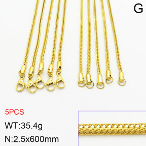 Stainless Steel Necklace  2N2003591ajil-419