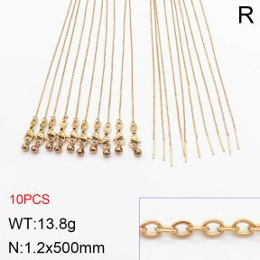 Stainless Steel Necklace  2N2003596aiov-419