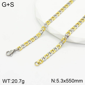 Stainless Steel Necklace  2N2003601vbll-419