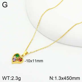 Stainless Steel Necklace  2N4002460bbov-355