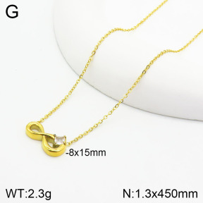 Stainless Steel Necklace  2N4002462vbnb-355