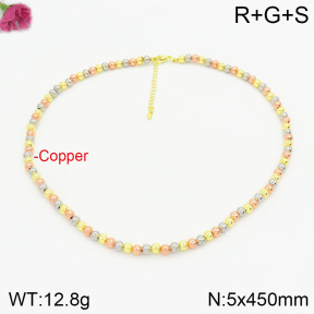 Fashion Copper Necklace  F2N200022bhva-J48
