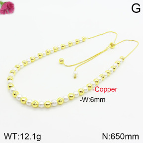 Fashion Copper Necklace  F2N300097ahjb-J48