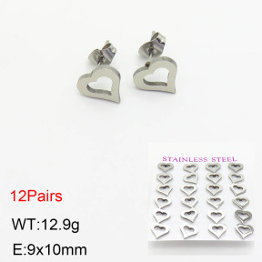 Stainless Steel Earrings  2E2002862bhva-465