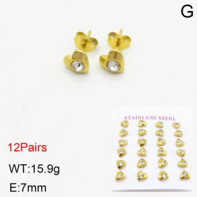 Stainless Steel Earrings  2E4002816bhia-465