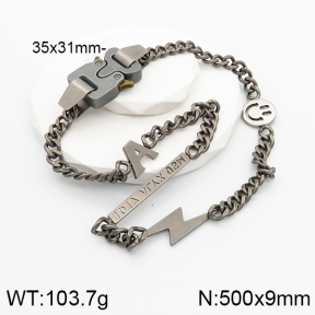 Stainless Steel Necklace  5N2001035ajlv-758