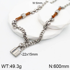 Stainless Steel Necklace  5N2001053ajlv-758