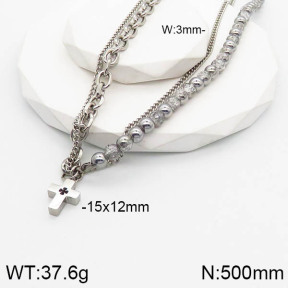 Stainless Steel Necklace  5N4001923vila-758