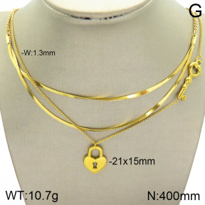 Stainless Steel Necklace  2N2003617bhil-642