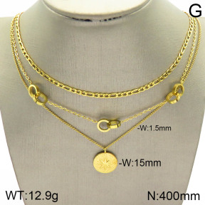 Stainless Steel Necklace  2N2003620bhil-642