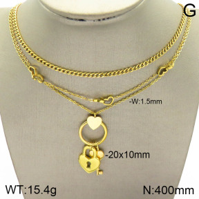 Stainless Steel Necklace  2N2003623bhil-642