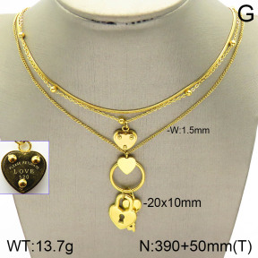 Stainless Steel Necklace  2N2003628bhil-642