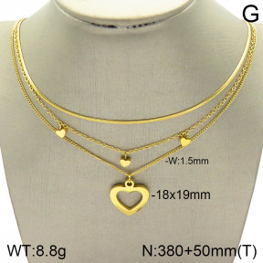 Stainless Steel Necklace  2N2003629bhil-642