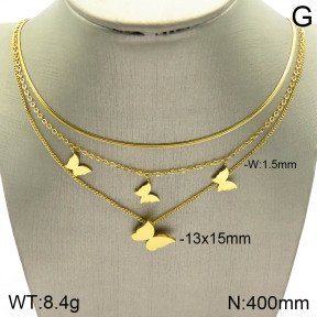 Stainless Steel Necklace  2N2003630bhil-642