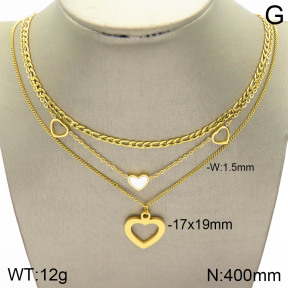 Stainless Steel Necklace  2N3001388bhil-642