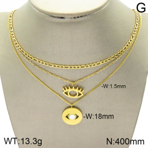 Stainless Steel Necklace  2N3001389bhil-642