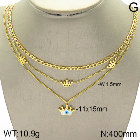 Stainless Steel Necklace  2N3001390bhil-642