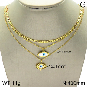 Stainless Steel Necklace  2N3001393bhil-642