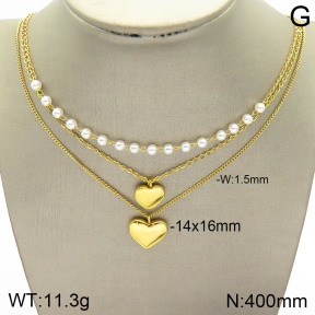 Stainless Steel Necklace  2N3001395bhil-642