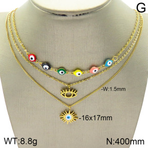 Stainless Steel Necklace  2N3001397bhil-642