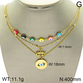 Stainless Steel Necklace  2N3001398bhil-642