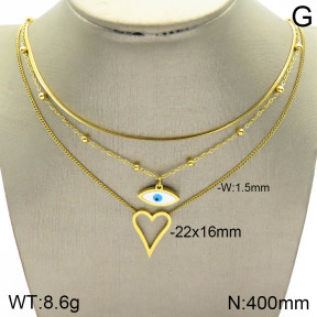 Stainless Steel Necklace  2N3001401bhil-642