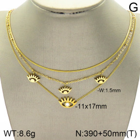 Stainless Steel Necklace  2N3001405bhil-642