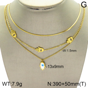 Stainless Steel Necklace  2N3001409bhil-642