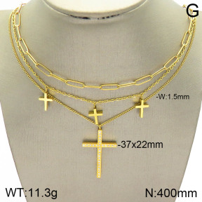 Stainless Steel Necklace  2N4002469bhil-642