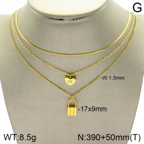 Stainless Steel Necklace  2N4002470bhil-642