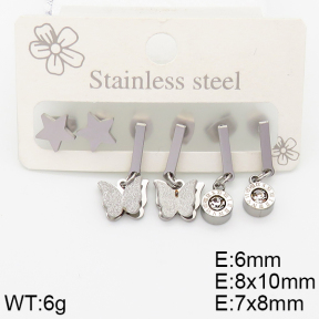 Stainless Steel Earrings  5E4002764ablb-434