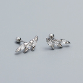 925 Silver Earrings  WT:1.52g  14.6mm  JE5911biho-Y05  YHE0597