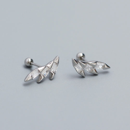 925 Silver Earrings  WT:1.52g  14.6mm  JE5911biho-Y05  YHE0597