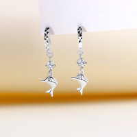 925 Silver Earrings  WT:2.4g  JE5954aikm-Y11  ER1002067