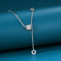 925 Silver Necklace  WT:3g  N:400+50mm
P:6mm  JN6033ajll-Y11  NB1002388