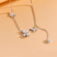 925 Silver Necklace  N:400+50mm
P:38*24mm  JN6048ajkk-Y11  NB1002348