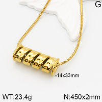 Stainless Steel Necklace  Handmade Polished  5N2001056bhia-066