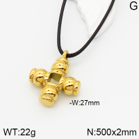 Stainless Steel Necklace  Handmade Polished  5N5000104bhva-066