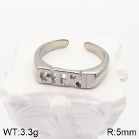 Stainless Steel Ring  Handmade Polished  5R2002572vbpb-066